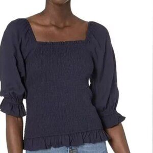 Goodthreads | Frill Square Neck Top